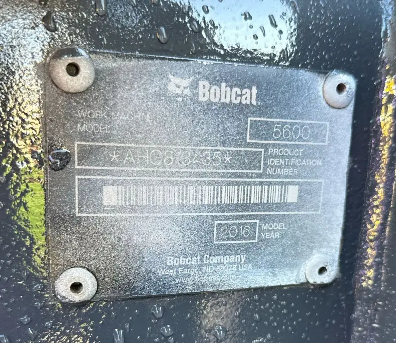 2016 Bobcat 5600 photo 98
